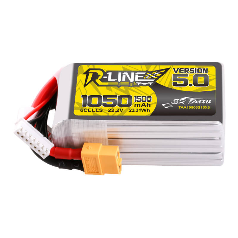 Akumulator Tattu R-Line Wersja 5.0 z przewodem XT60