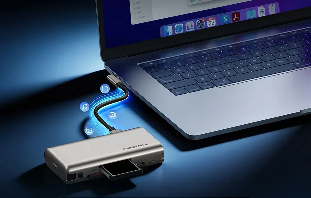 Freewell Pro Plus szybki transfer danych