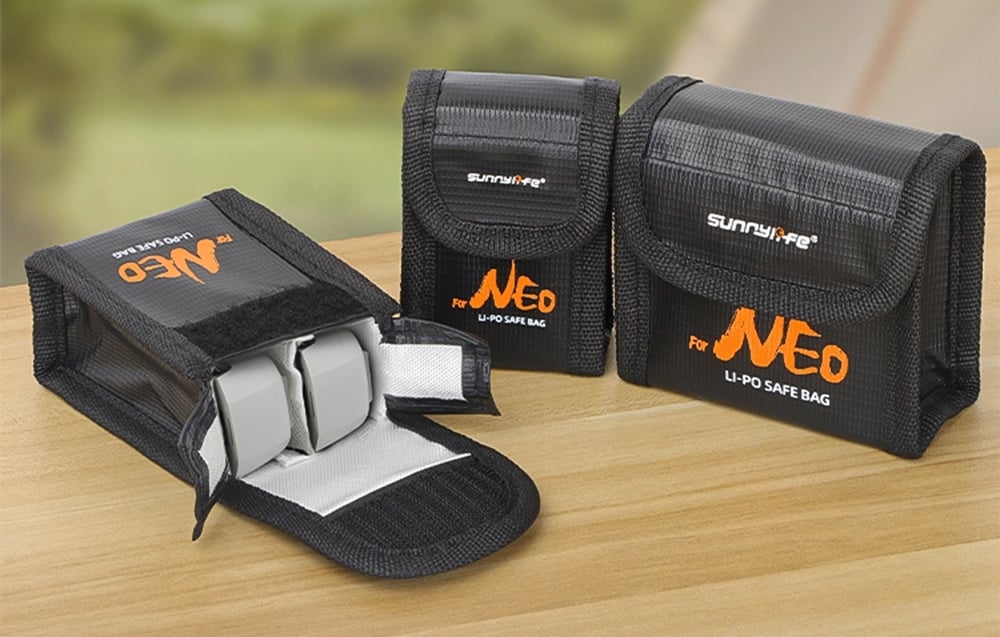 Etui SUNNYLIFE z zapięciem na rzep do DJI Neo
