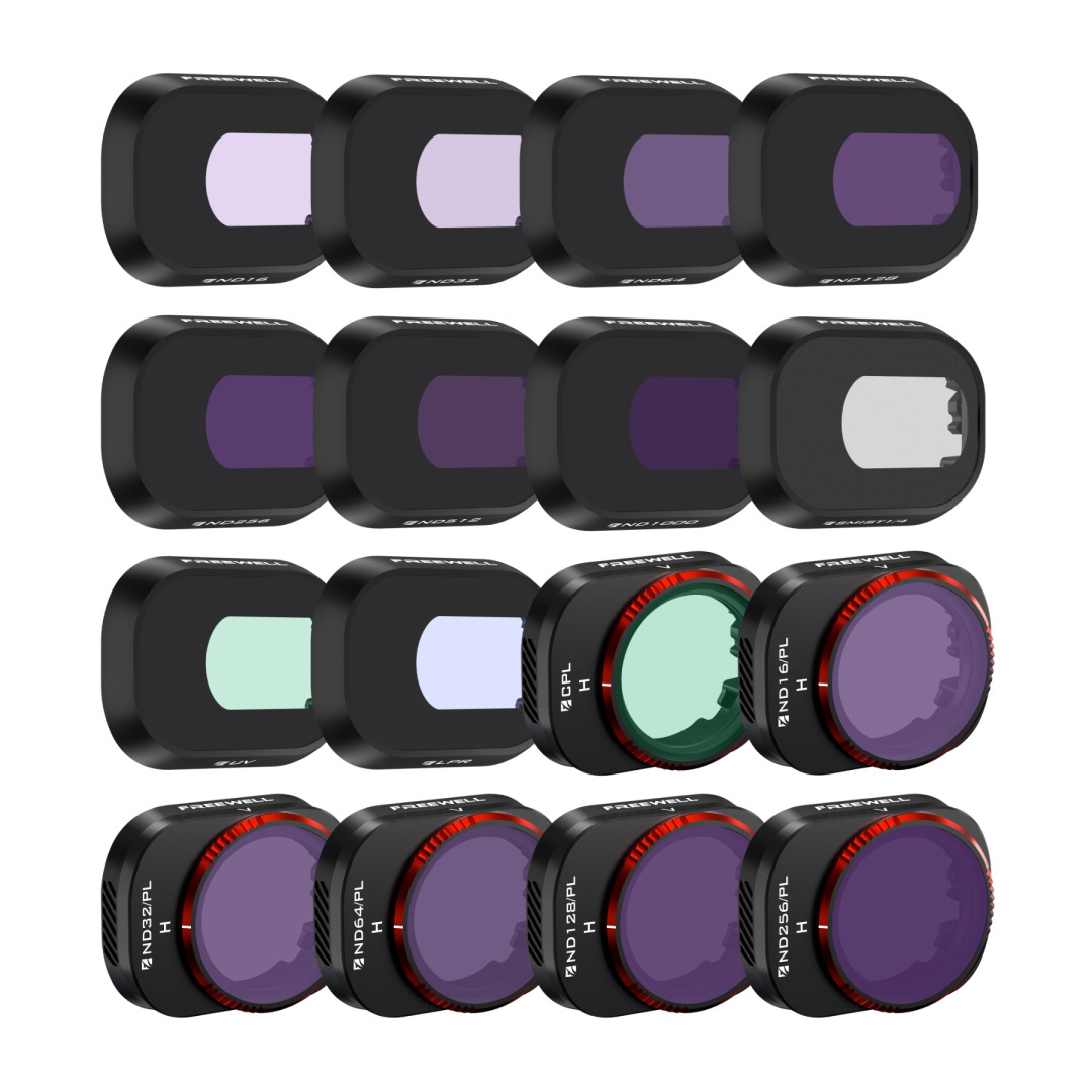 Zestaw 16 filtrów Freewell Mega Pack do DJI Mini 4 Pro