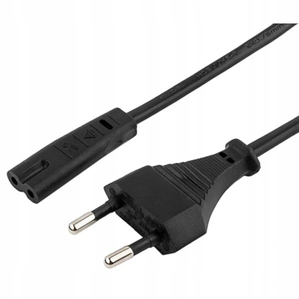 Kabel zasilający AC 1.8m z wtyczką płaską