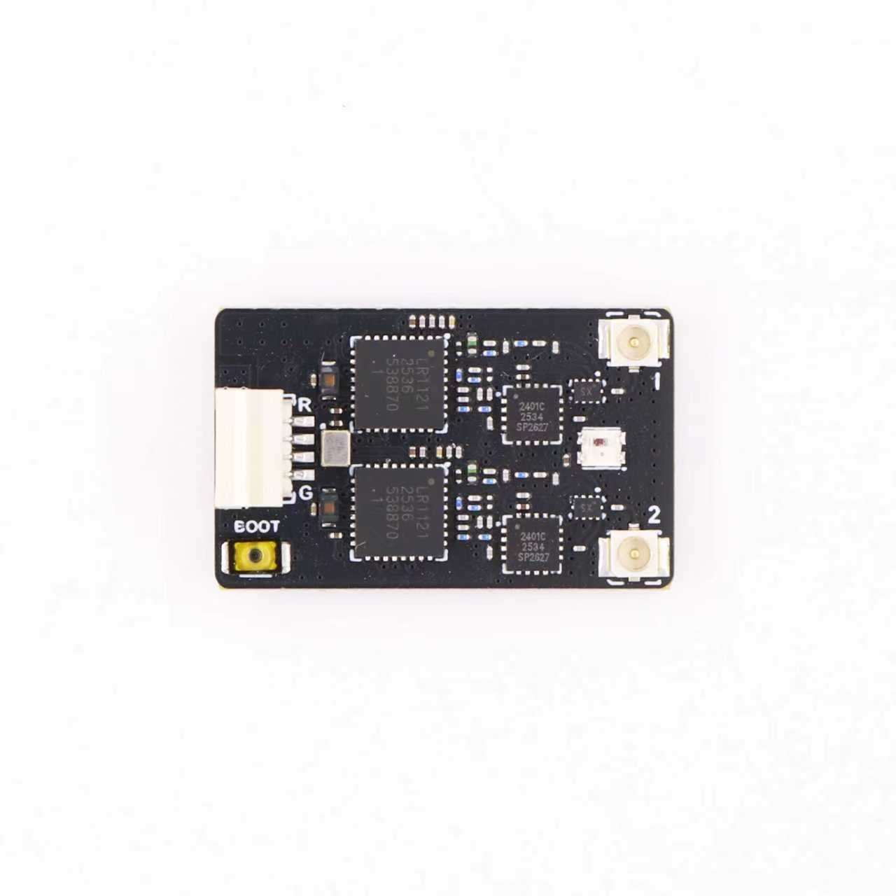 Odbiornik Pilotix ELRS 868M/2.4G dwuzakresowy z dwiema antenami T PNP