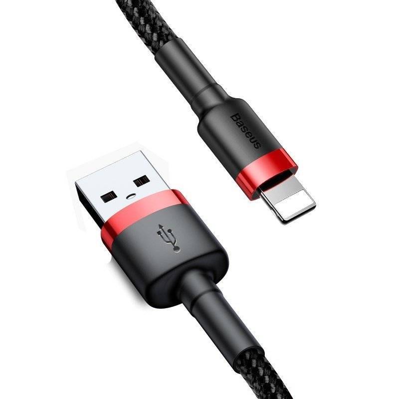 Końcówki kabla Baseus Cafule USB Lightning