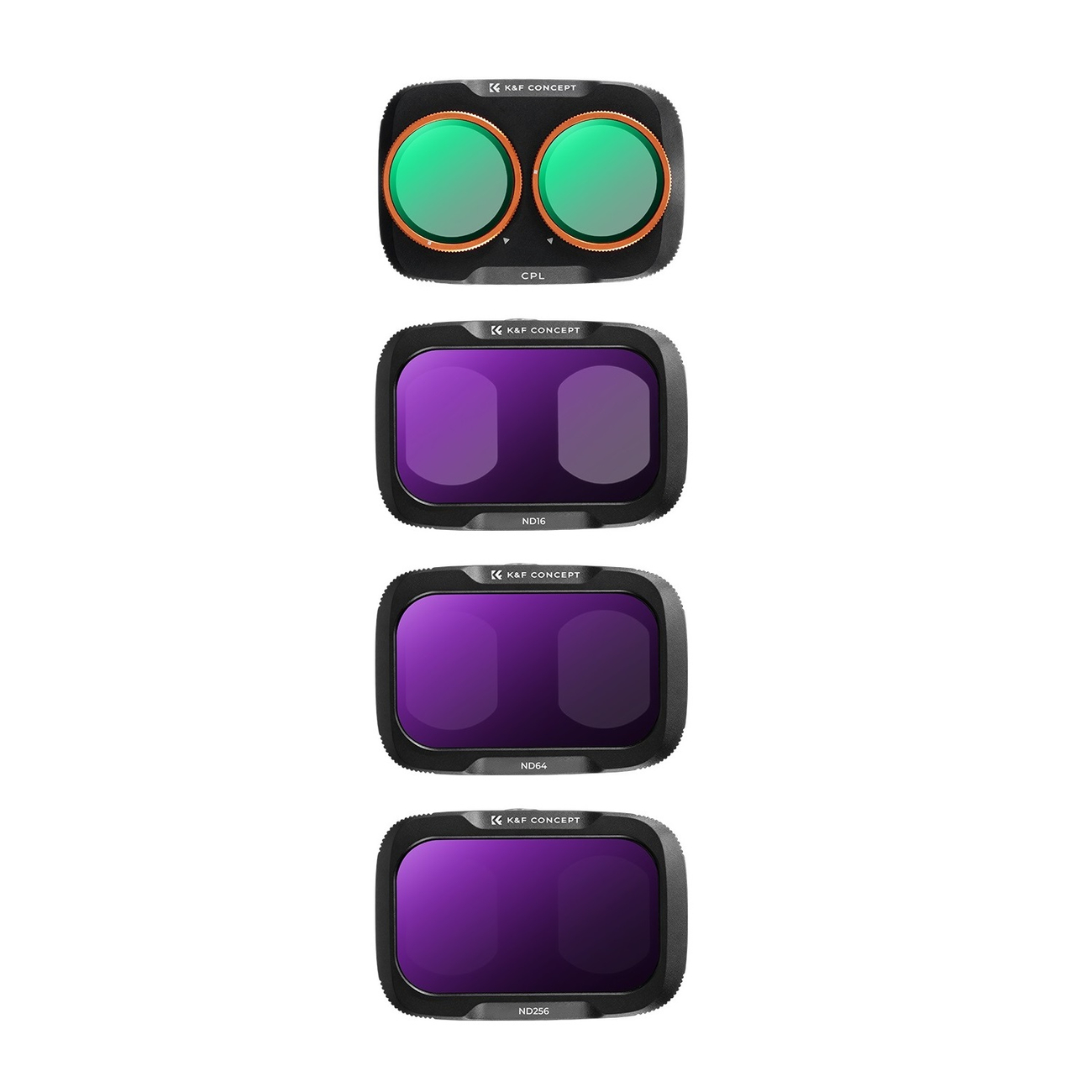 Zestaw 4 filtrów ND+CPL Concept do kamery DJI Osmo Pocket 4P