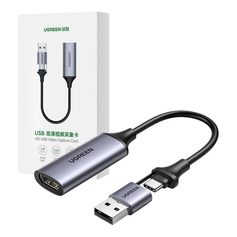 Grabber HDMI Ugreen CM489 USB i USB-C