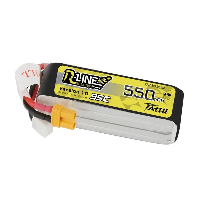 Akumulator Tattu R-Line 550mAh 14.8V 95C 4S1P - detale produktu