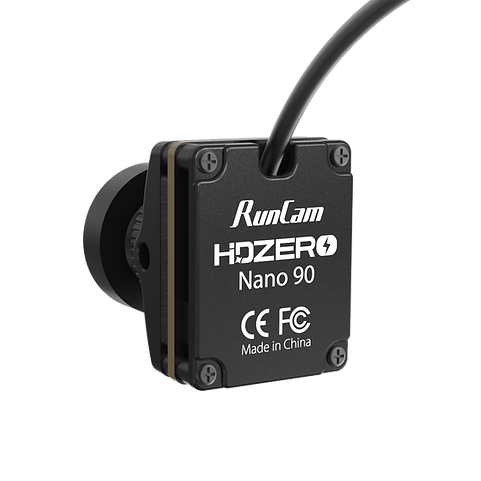 Kamera FPV HDZero Nano 90 V2 - tył obudowy i przewód MIPI
